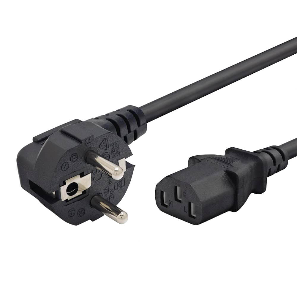 Bilgisayar Pc Kasa Monitör Için Power Güç Kablosu 1.8M