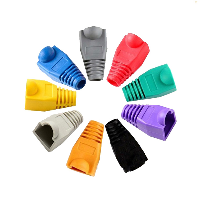 Rj45 Kılıf Cat5 Renkli Koruyucu Network Boot Papuç