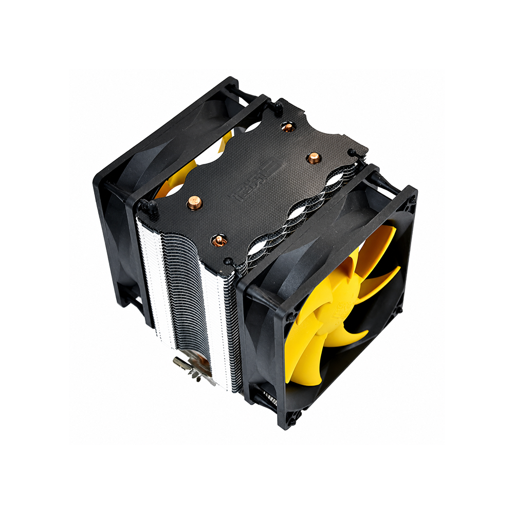 PCCOOLER S90D İşlemci Fanı CPU Soğutucu Intel AMD Uyumlu PWM Çift Fanlı Cooler