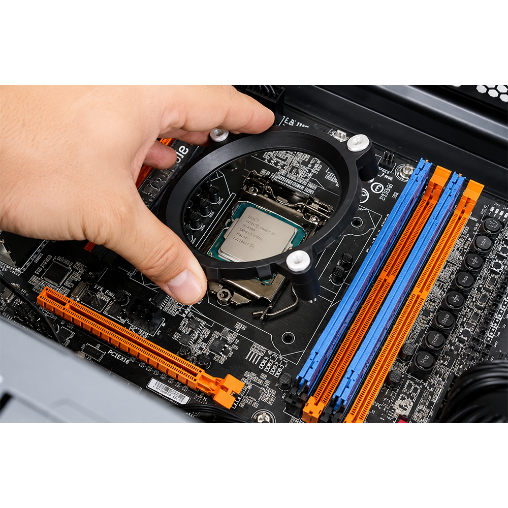 PCCOOLER S90D İşlemci Fanı CPU Soğutucu Intel AMD Uyumlu PWM Çift Fanlı Cooler