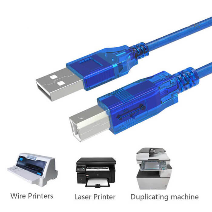 1 Metre Usb 2.0 Yazıcı Kablosu - Usb Tip B Kablo