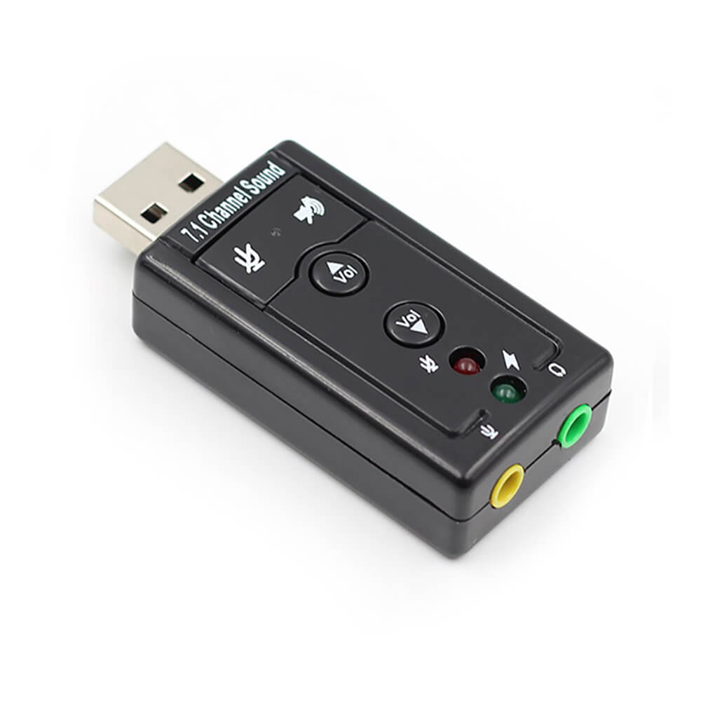 7.1 USB Ses Kartı Virtual Sound 3D