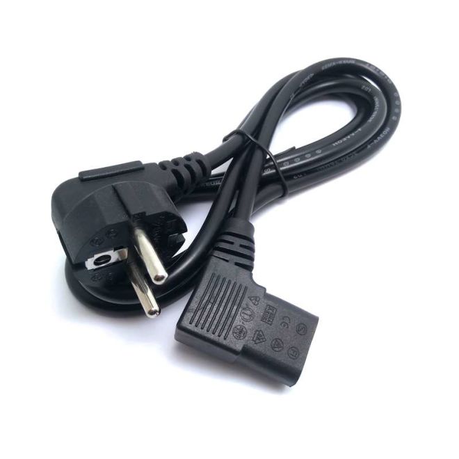 L Tipi Power Kablo 3X0.75 90 Derece 1.8 Metre Güç Elektrik