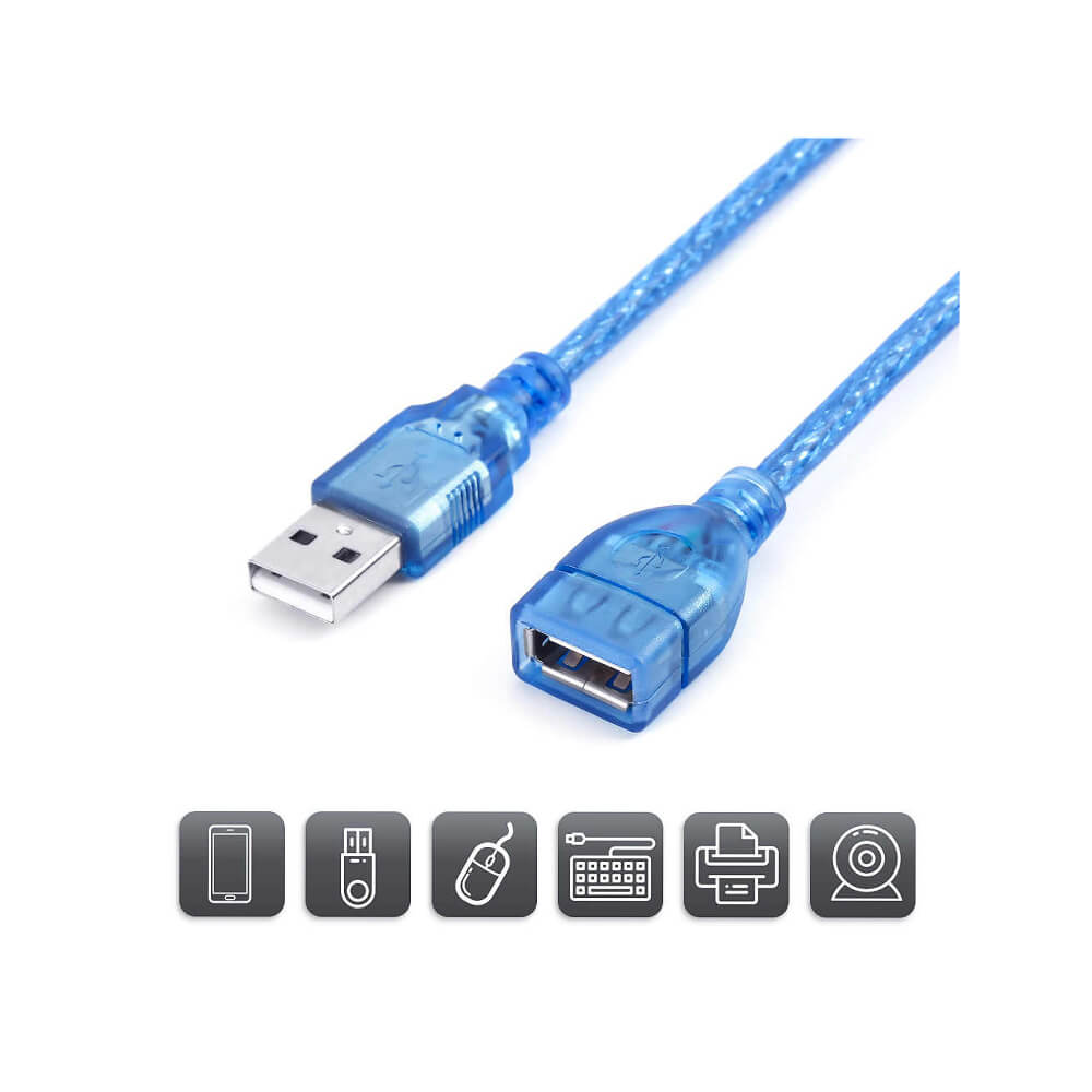1.8M Usb 2.0 Yazıcı Uzatma Kablosu Lazer Uyumlu