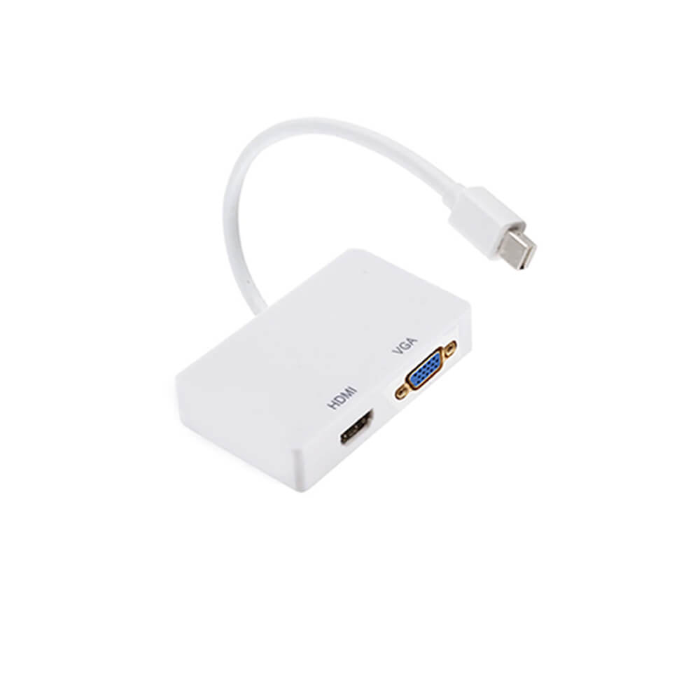Minidisplayport to Hdmi Vga Çevirici Thunderbolt 1080P Macbook