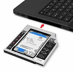 9.5 mm HDD SSD Caddy CD-ROM Yerine Disk Takma Aparatı