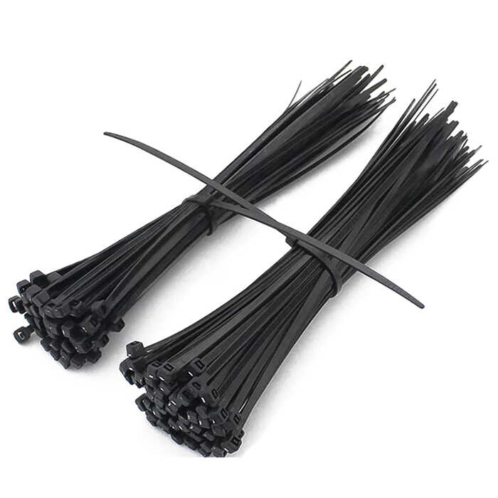 3.6*250mm - Siyah - 25cm Kablo Bağı - Cırt Kelepçe