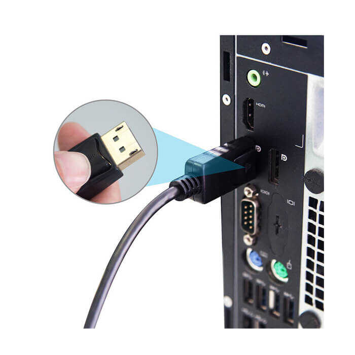Displayport to Dvi 24+1 Display Port Dvi Kablo - 1.8 mt
