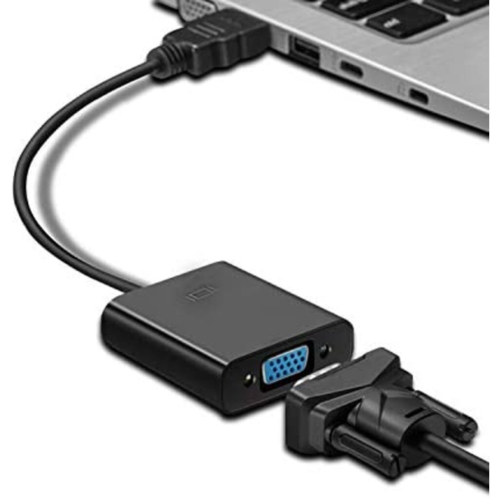 Hdmi to VGA Çevirici Kablo - Siyah