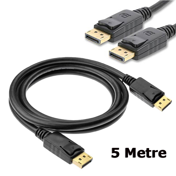 5m Displayport to Displayport Kablo