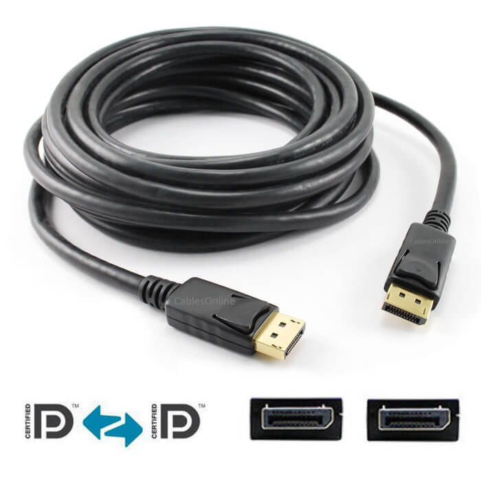 5m Displayport to Displayport Kablo