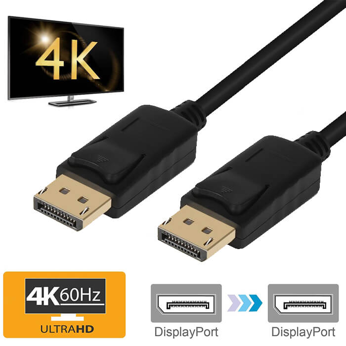 5m Displayport to Displayport Kablo
