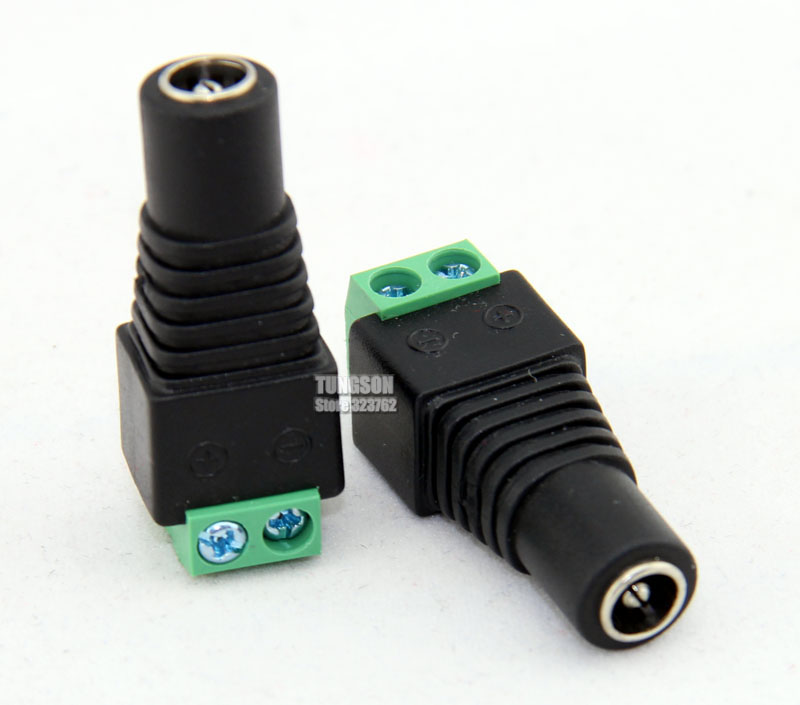 Cat5 Cat6 To Bnc Video Balun Power Güç Konnektör