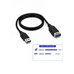 50Cm Usb 3.0 Uzatma Kablosu - Kaliteli
