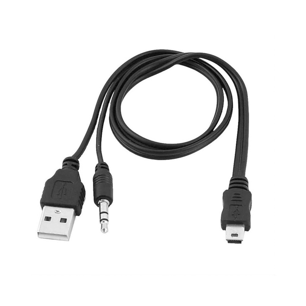 Mp3 Mp4 Player Müzik Kutusu Usb Şarj Ve 3.5Mm Aux Kablo