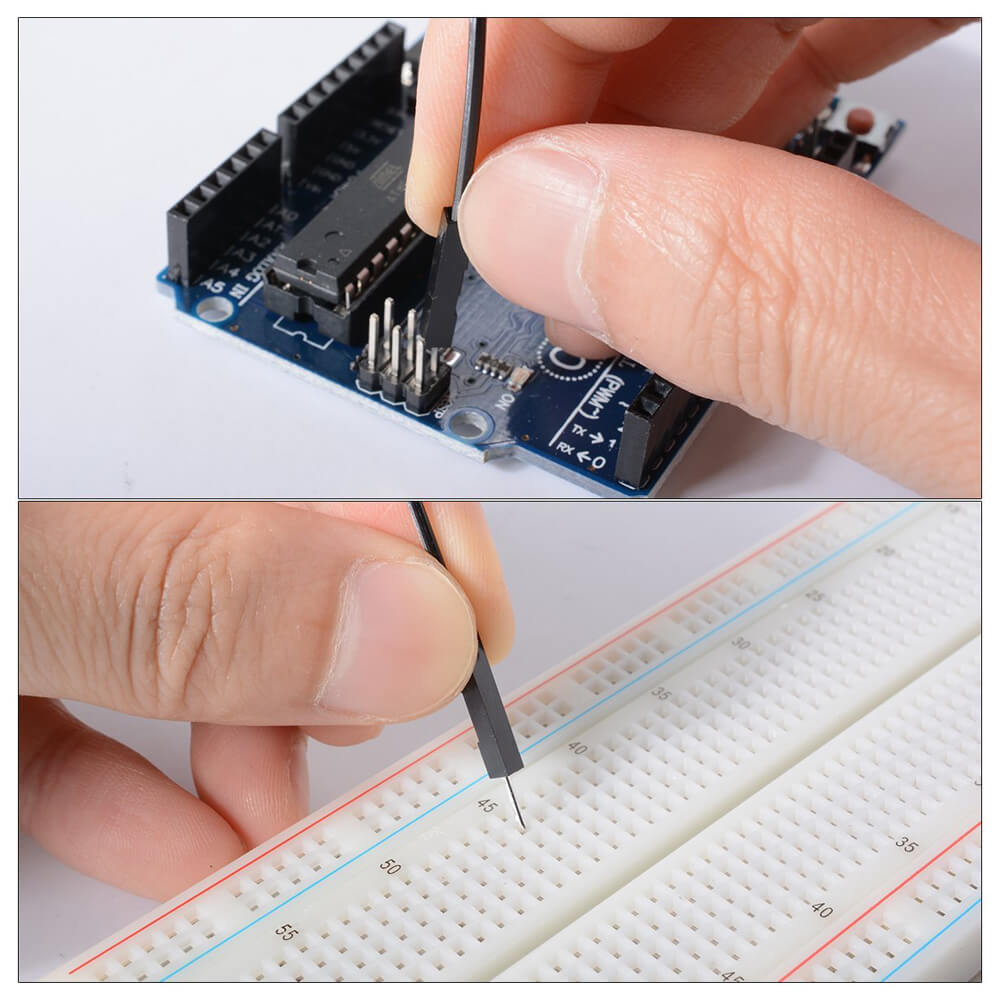 Jumper 40 Pin 30Cm Dişi - Erkek Dupont Kablo Breadboard Kablo