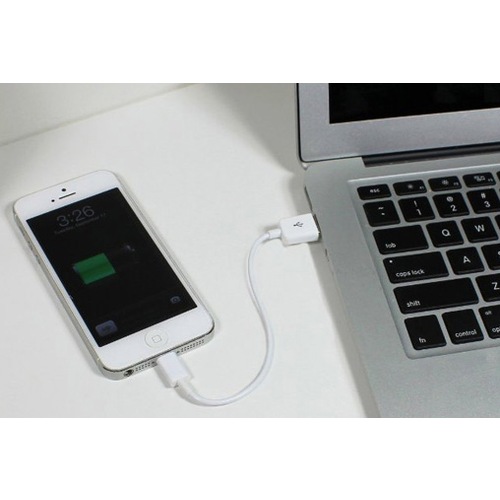 Iphone 5 5S 6 6S Plus 7 7 Plus 8 Plus Kısa Usb Şarj Data Kablo